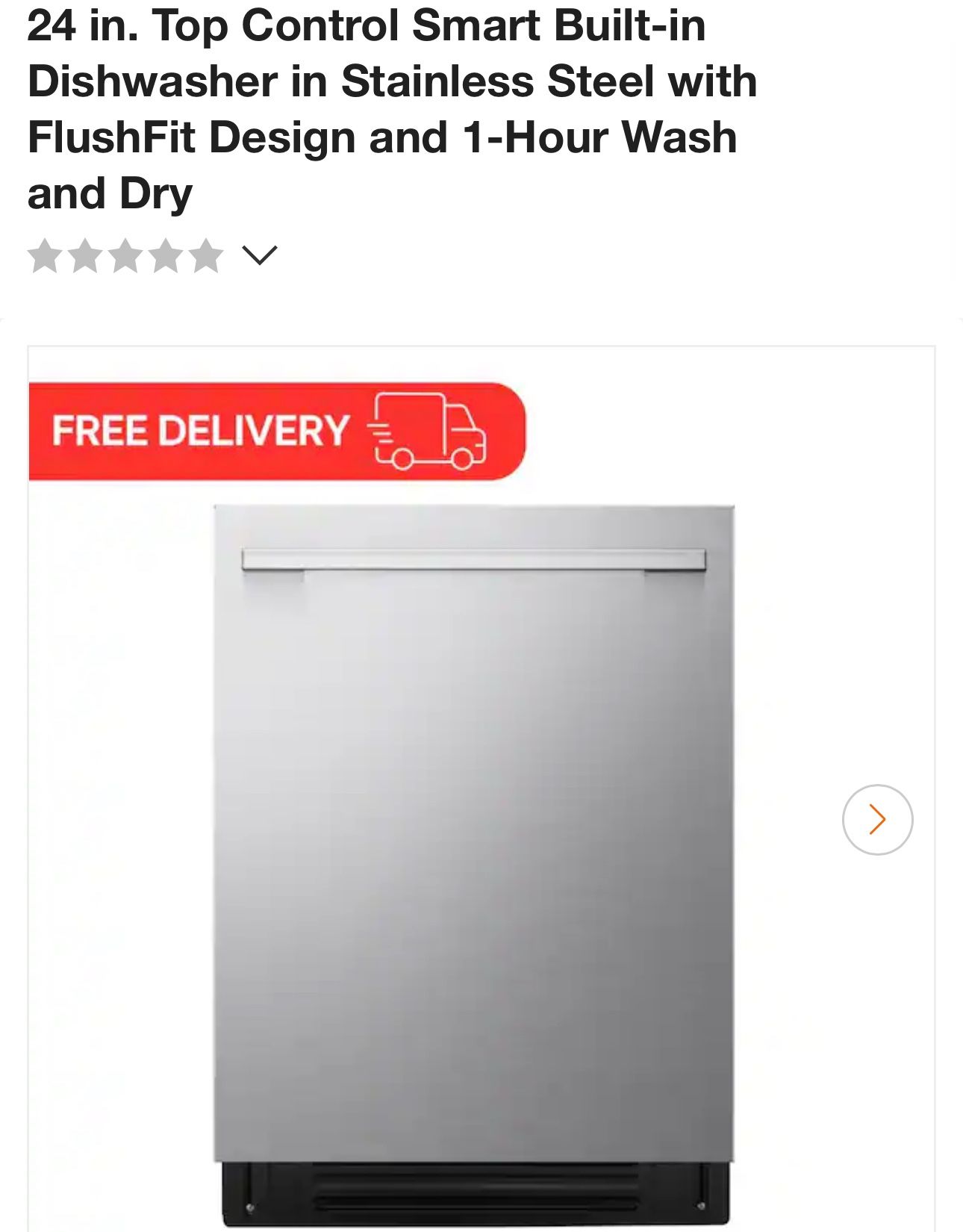 LG Dishwasher, New