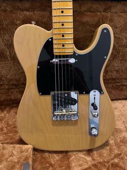 American Professional II Telecaster Electric Guitar butterscotch color
