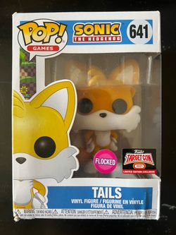 Funko Pop! Tails #641 Flocked TargetCon 2021 Exclusive – Sonic the Hedgehog