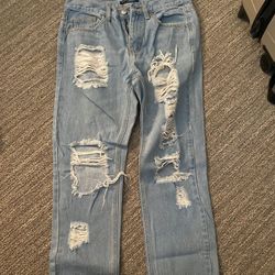 Brandy Melville Ripped Jeans (size 2) 