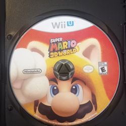 WiiU Super Mario 3d World game 