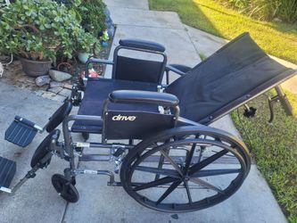 Drive Silver Sport Reclining Wheelchair