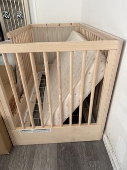 Baby Crib + Mattress