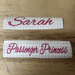 Custom Vehicle Decals