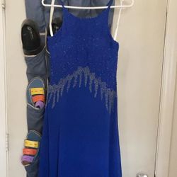 Royal Blue Dress