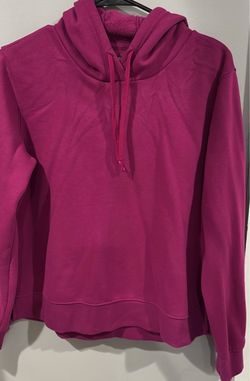 Pink Pullover Hoodie Sweatshirt