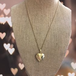 Gold two Picture Heart Locket- Mother’s Day