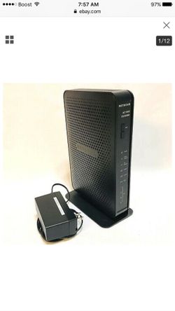NETGEAR C6300BD Modem Ac1900 Data Gateway DOCSIS 3.0