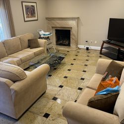 4 Piece Living Room Set