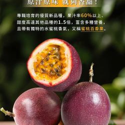 Rare DouXiang Passion Fruit Vine 都香3号百香果苗