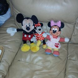 Mickey And Minnie Mouse