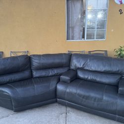 Leather Couch