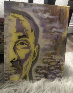 Kobe Bryant painting