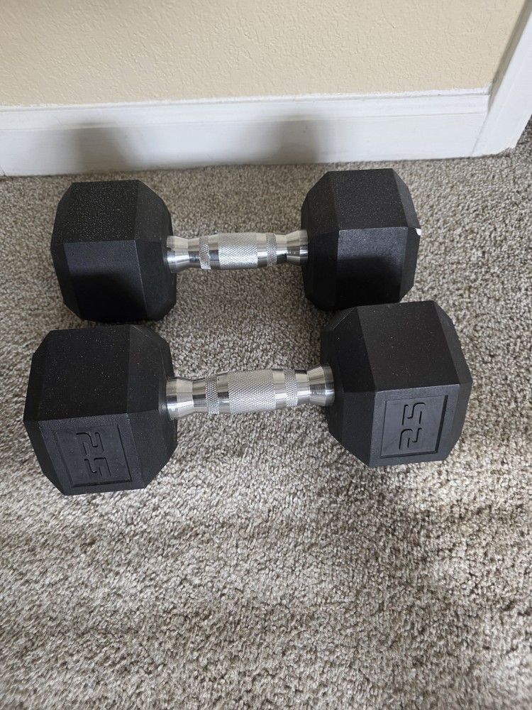 Dumb Bells 25 Lbs