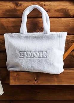 Pink Plush Teddy Tote Brand NEW