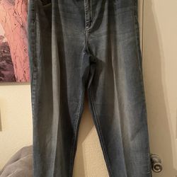 Chicos Platinum Womens light wash jeans size 3 pre-owned 