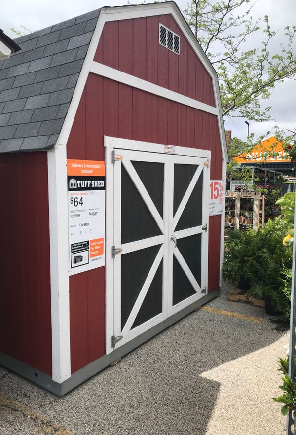 tuff shed tb600 10x12 was:87 now: 74 for sale in