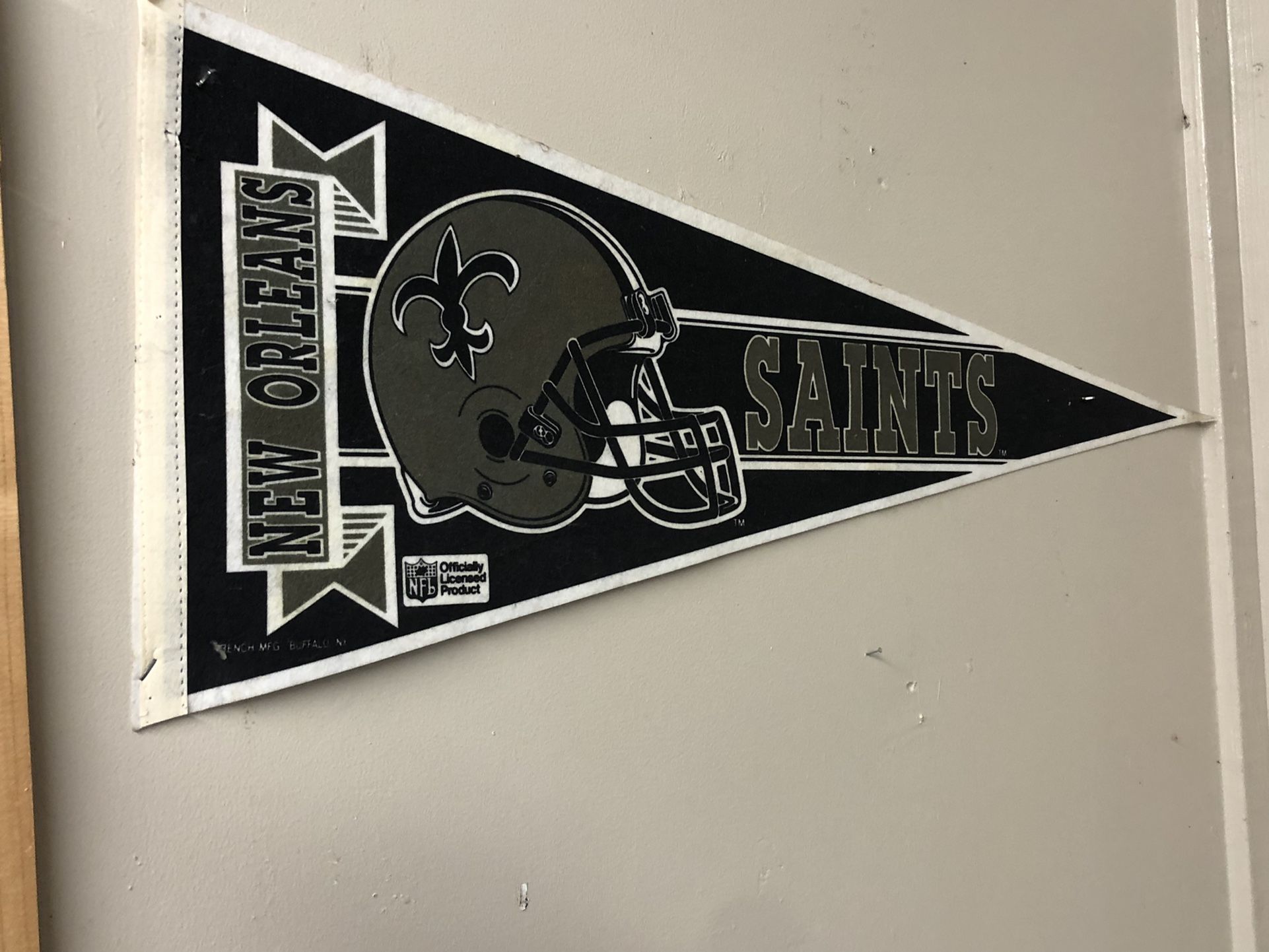 Old New Orleans Saints Pennant