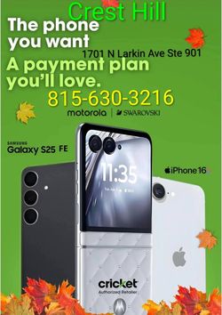 Crest Hill Cricket On Plainfield Rd & Larkin Ave Next To Subway 