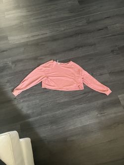Pink Cropped Sweater 