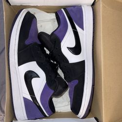 Air Jordan 1 Low ‘Court Purple’
