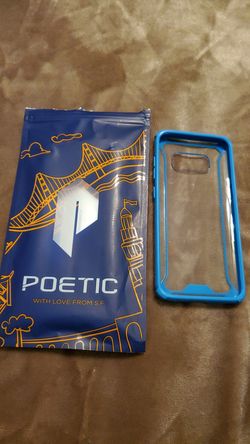 Samsung Galaxy S8 Poetic case mint