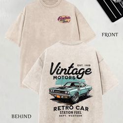 Vintage car, graphic T-shirt