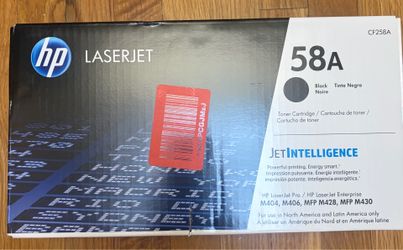 HP 58A (CF258A) Black Original LaserJet Toner Cartridge