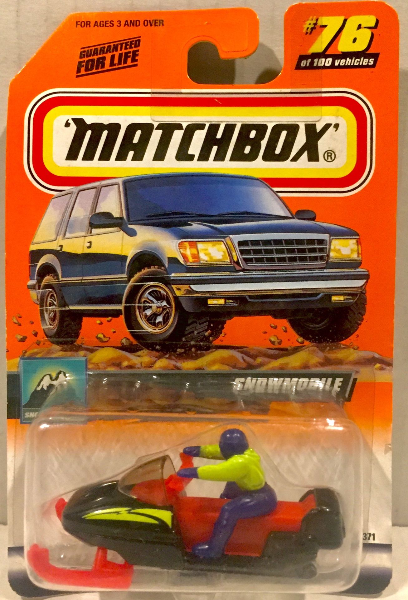 Matchbox Snow Explorer #76 Snowmobile