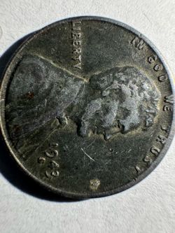 1942 S penny struck on bronze