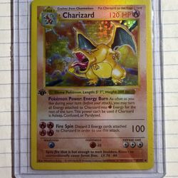 Pokemon First Edition Zard