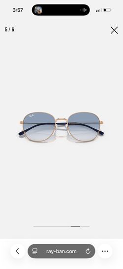 Ray-Ban Ray Bans Gold & Blue RB3(contact info removed)3F 53MM