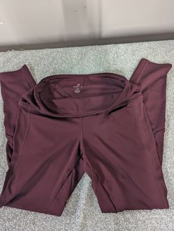 maroon Tangerine brand leggings size L P25