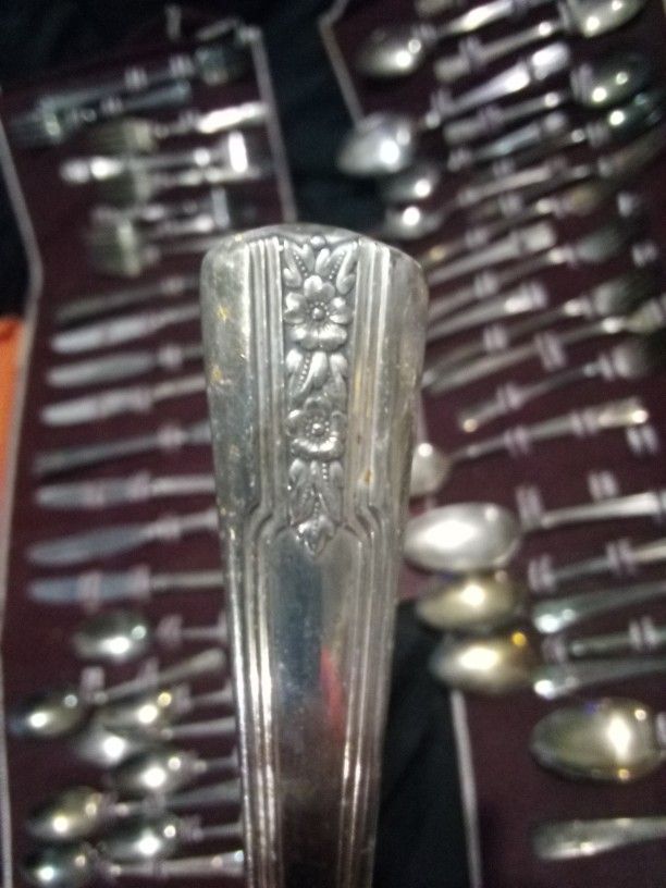 Antique l  Silver Wear  Set 