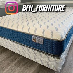 King Size Supreme Orthopedic Mattress and Boxspring