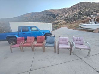 Patio chairs set Of 6