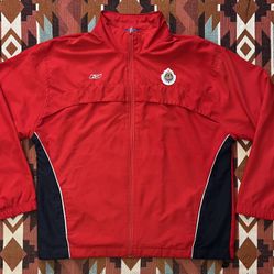 Vintage Y2K Reebok Club Deportivo Chivas de Guadalajara Jacket Mens Medium/Large