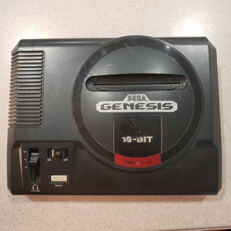 16 Bit Genesis Sega With Controller