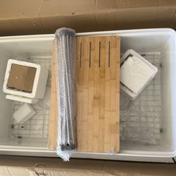 33x20x10 Farmhouse Fireclay Kitchen Sink