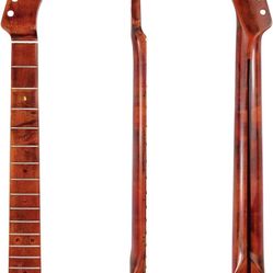 25.5'' Maple Electric Guitar Neck 21 Frets Fingerboard Fretboard for TL Style