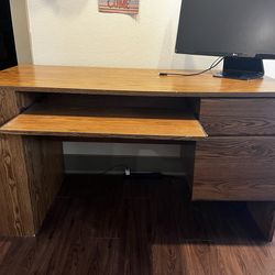 Office desk - brown