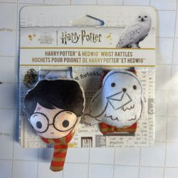 set of Kids Preferred Harry Potter & Hedwig Baby Infant Wrist Rattles