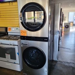 LG Studio WashTower Single Unit Front Load Washer 5.0 Cubic Feet  AND  Gas Dryer 7.4 Cubic Feet B1