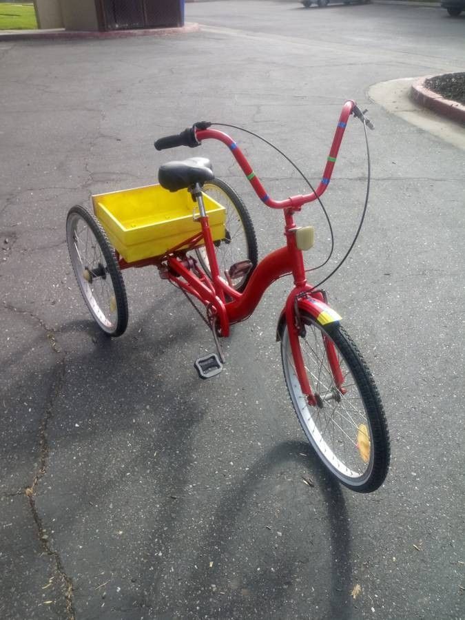 23 INCH 3 WHEELER WITH CUSTOM REAR STORAGE CASE