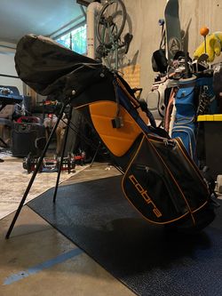 Youth Cobra Golf club set  with Stand Bag Black and Orange