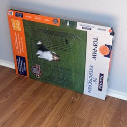 Dog Portable Exercise Pen 36” 8 Panels
