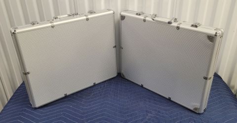 Aluminum Hard Carry Cases – Set of 2