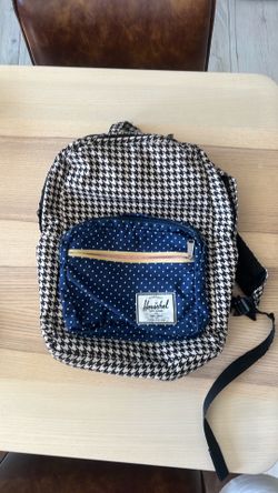 Herschel backpack houndstooth