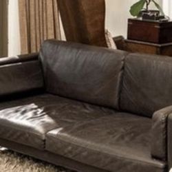 Brown  Sofa Couch Sofa