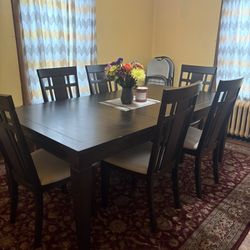 Dining Room Table Set Of 6 Chairs